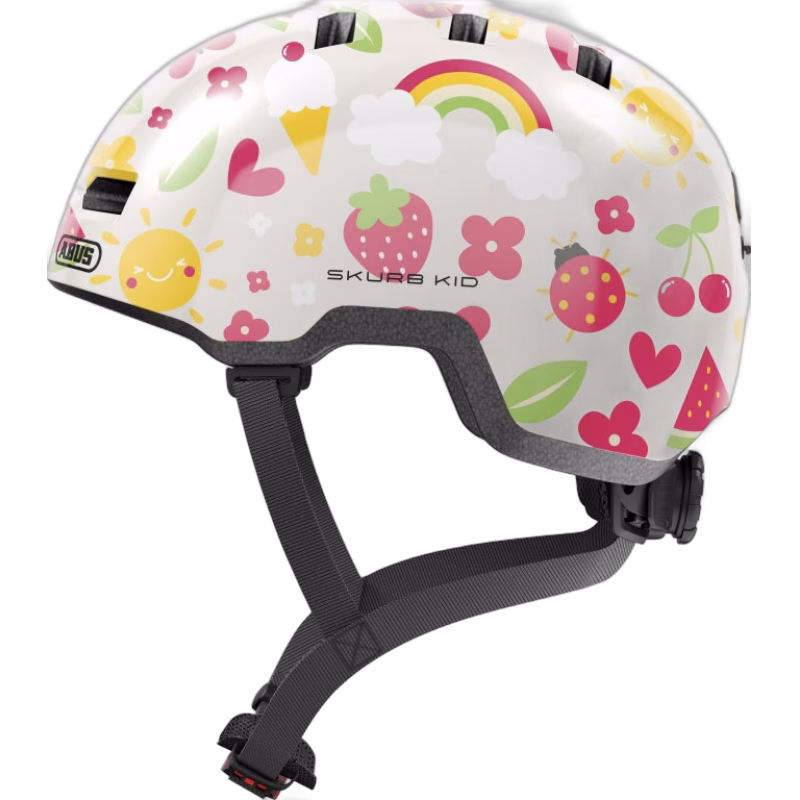 ABUS Skurb Kid Hjälm, Cream Summer
