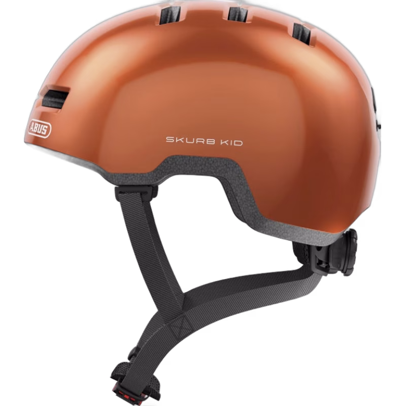 ABUS Skurb Kid Hjälm, Goldfish Orange, 50-55