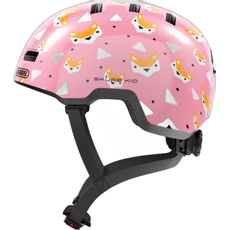 ABUS Skurb Kid Hjälm, Rose Foxes