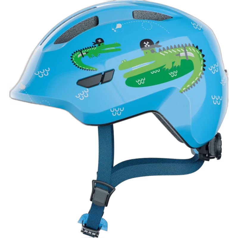 ABUS Smiley Hjälm, Blue Croco, 45-50