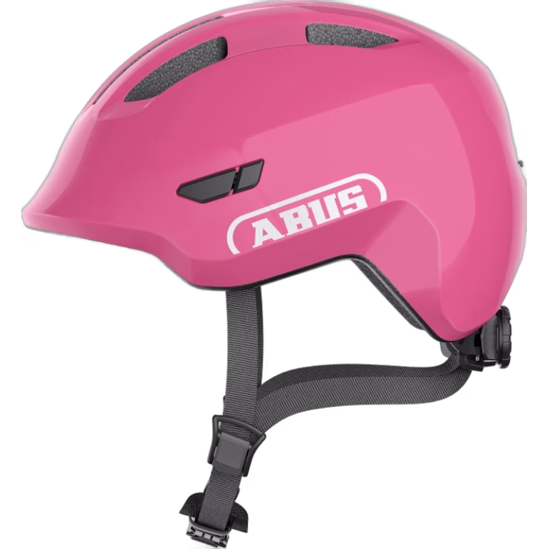 ABUS Smiley Hjälm, Shiny Pink, 50-55