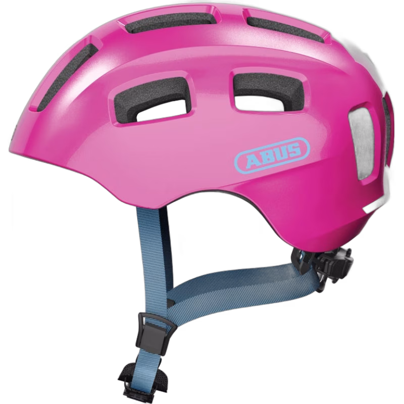 ABUS Youn Hjälm, Sparkling Pink, 48-54