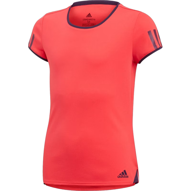 Adidas Girls Club T-shirt Träningströja, Coral 140