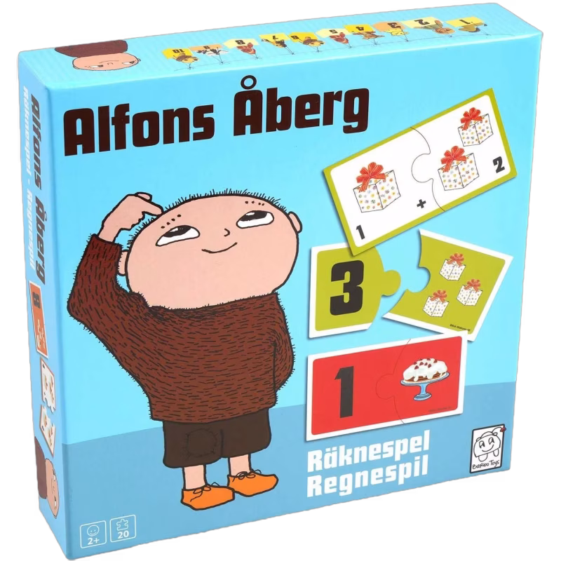 Alfons Åberg Barnspel Kul med Matematik