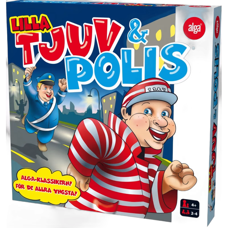 Alga Brädspel Lilla Tjuv &  Polis