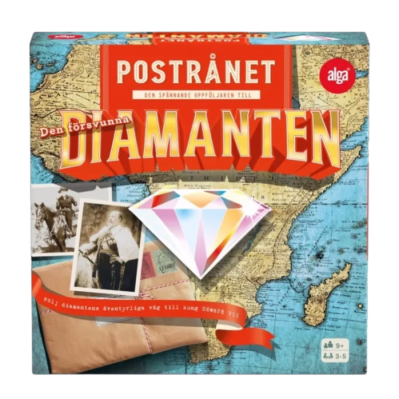 Alga Den försvunna diamanten Postrånet
