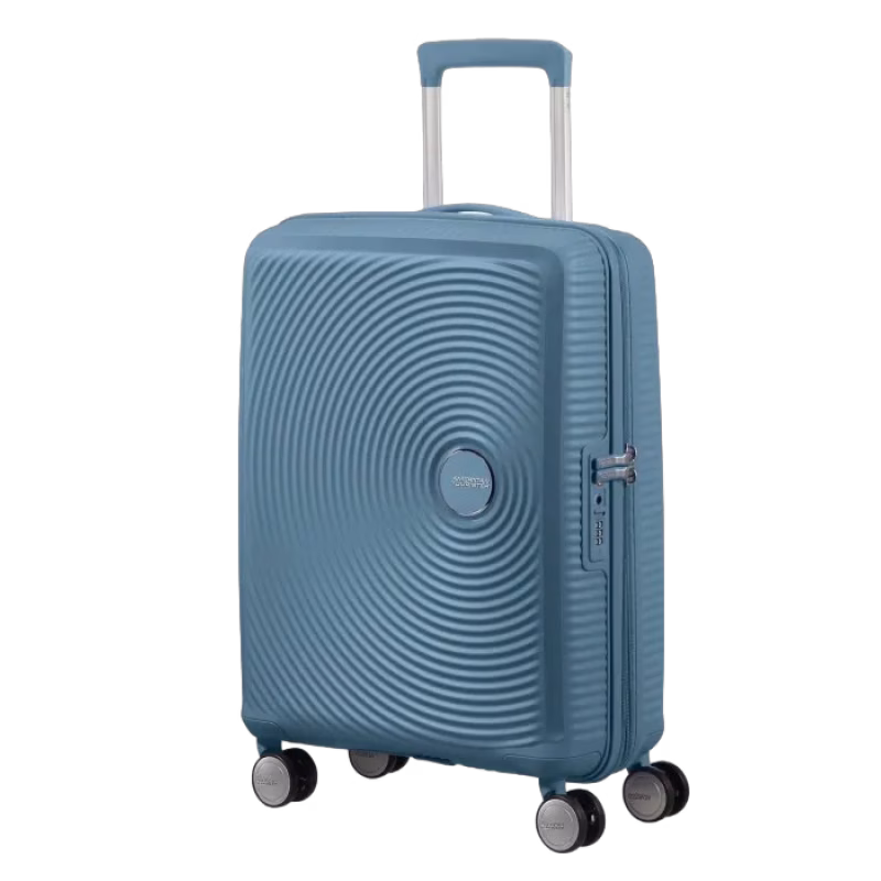 American Tourister Soundbox Resväska 55cm (Stone Blue)