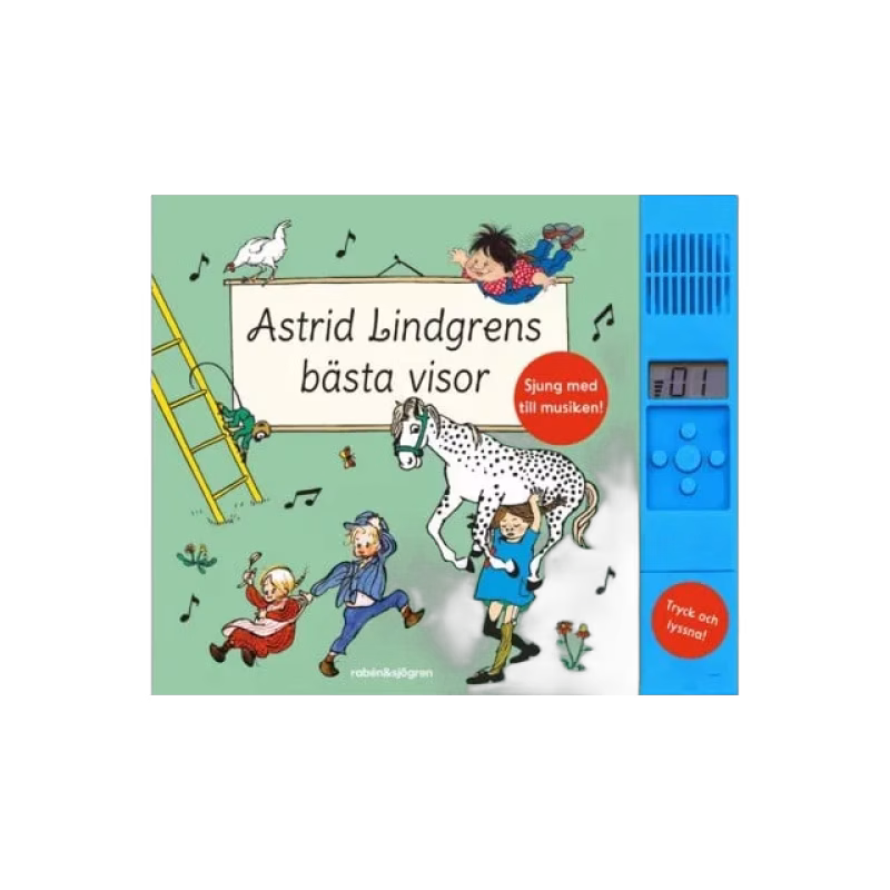 Astrid Lindgrens Bästa Visor (med ljudmodul)
