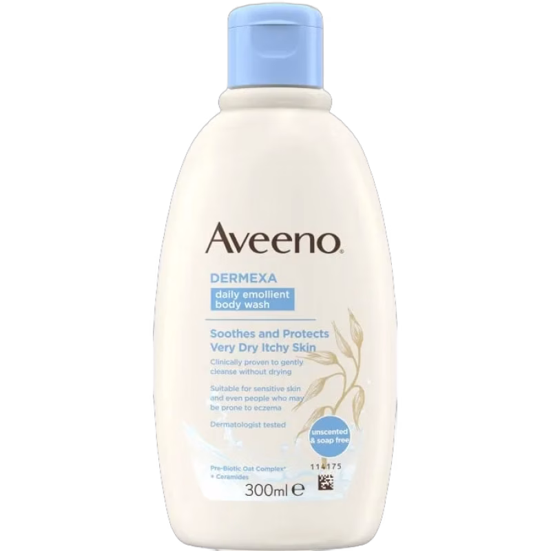 Aveeno Dermexa Daily Emollient Body Wash 300 ml