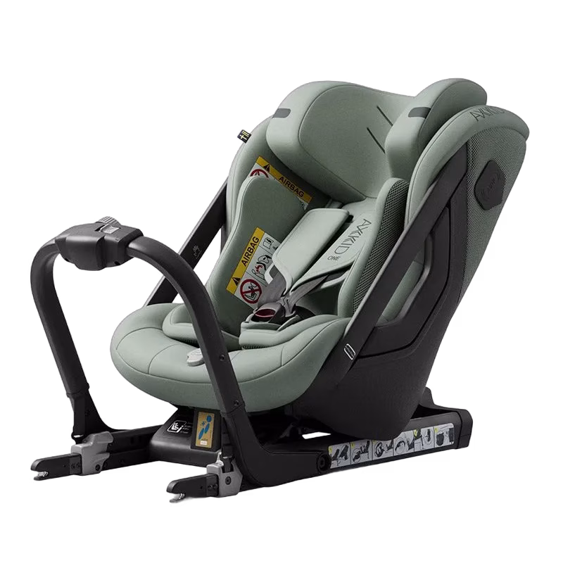 Axkid One 3 bakåtvänd isofixstol, nordic bloom green
