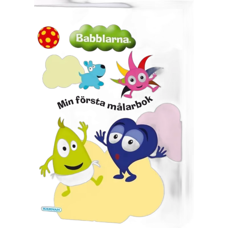 Babblarna Min första målarbok