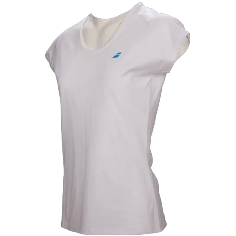 Babolat Core Girl T-Shirt, White 152