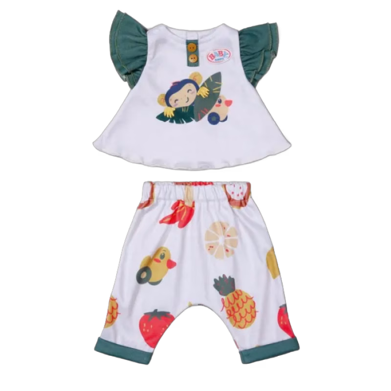 BABY born Dockkläder Outfit Apa 43 cm