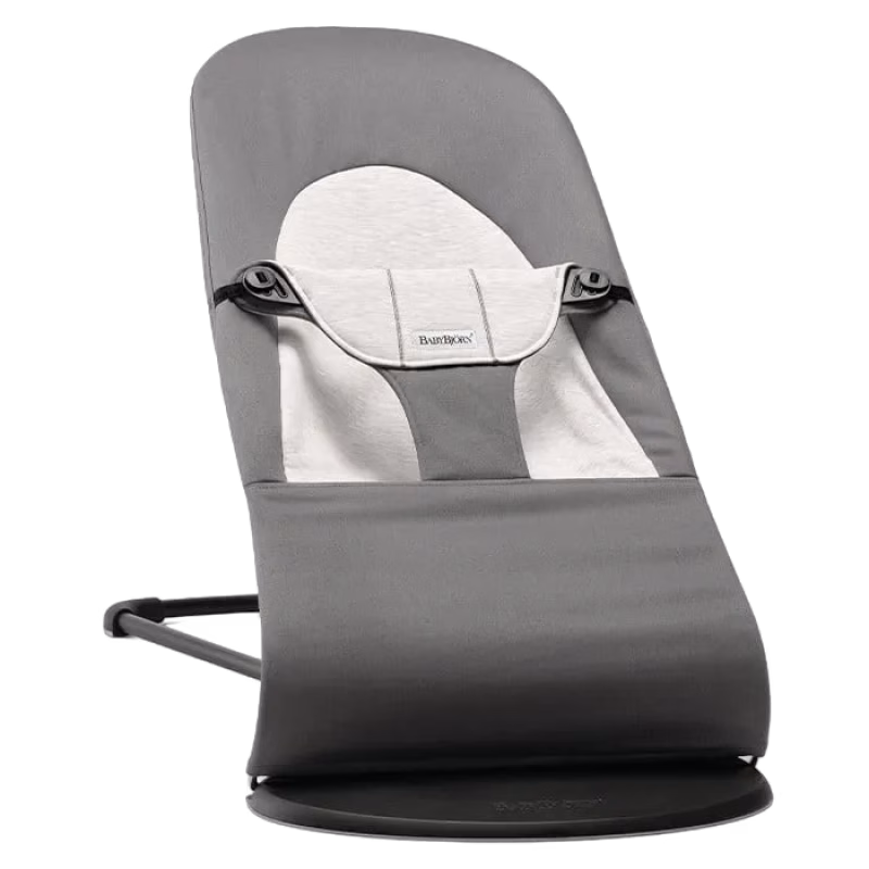 BabyBjörn Babysitter Balance Soft Vävd/Jersey (Mörkgrå/Grå)