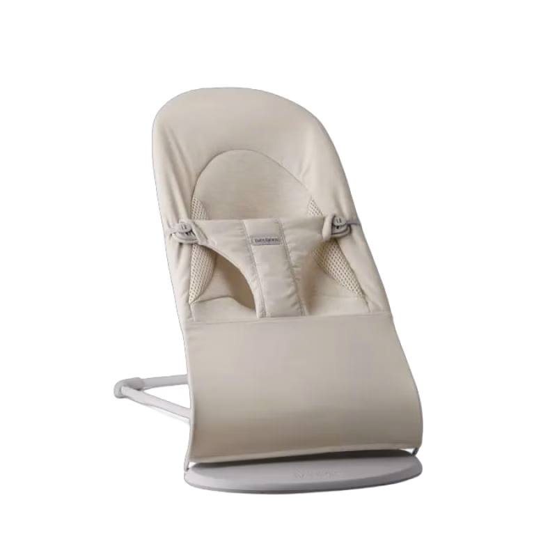 BabyBjörn Babysitter Balance Soft Vävd/Jersey Tri-Fabric (Light Beige)