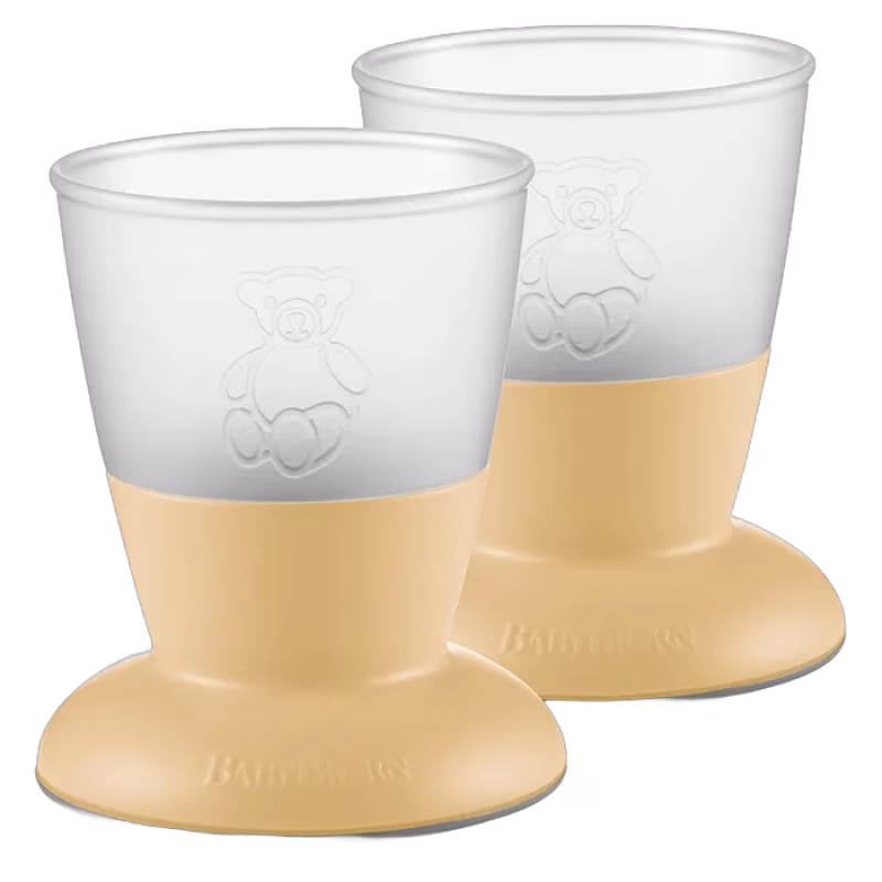 BabyBjörn Barnglas 2-pack (Blekgul)