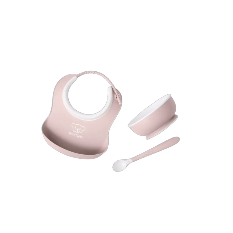 Babybjörn Barnservis 3-delar (Powder Pink)