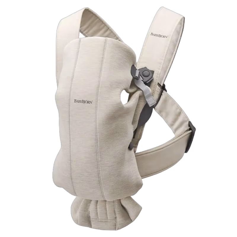 BabyBjörn Bärsele Mini 3D Jersey (Ljusbeige)