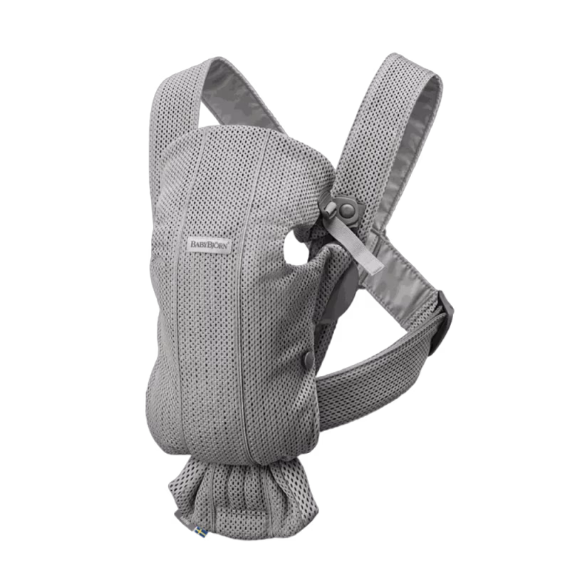 Babybjörn Bärsele Mini 3D Mesh Grå