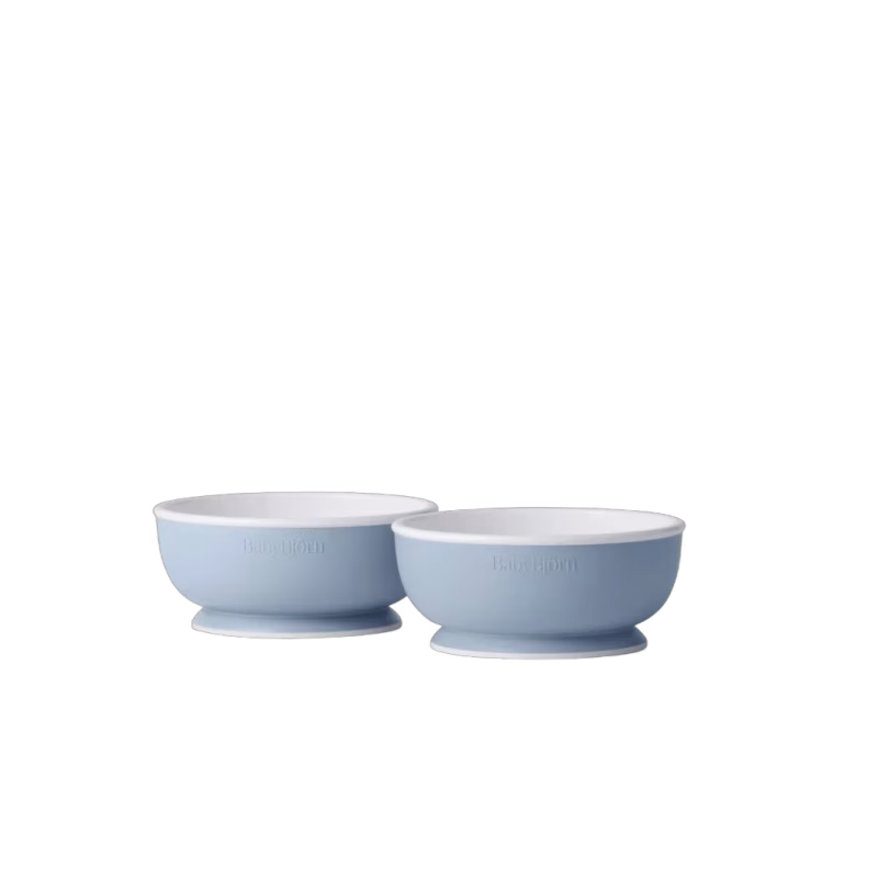 BabyBjörn Skålar 2-pack (Powder Blue)