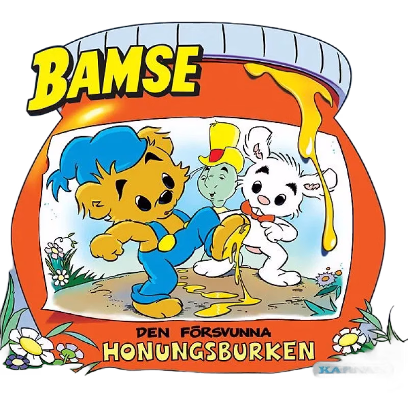 Bamse Pekbok Bamse och den försvunna honungsburken