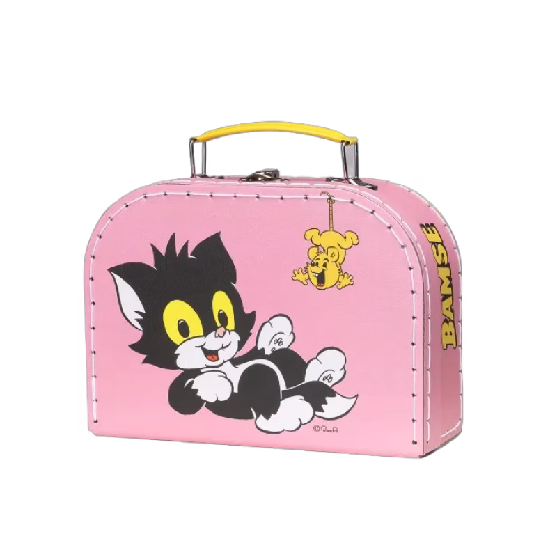 Bamse Resväska 20 cm (Rosa)