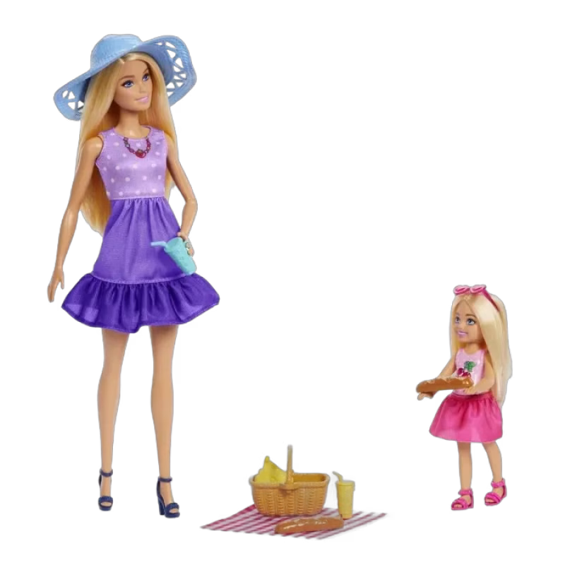 Barbie Malibu & Chelsea Core Dockor
