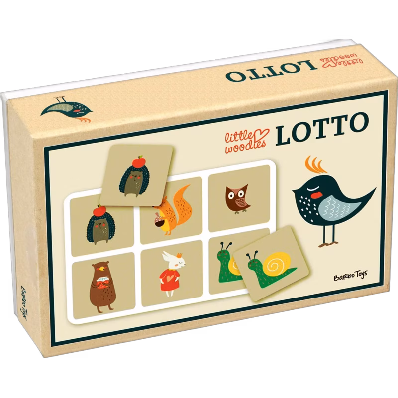 Barbo Toys Little Woodies Lotto Spel