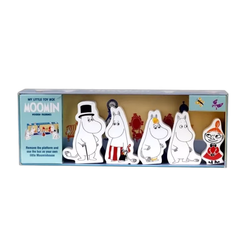 Barbo Toys Mumin Träfigurer 5-pack (Mix)