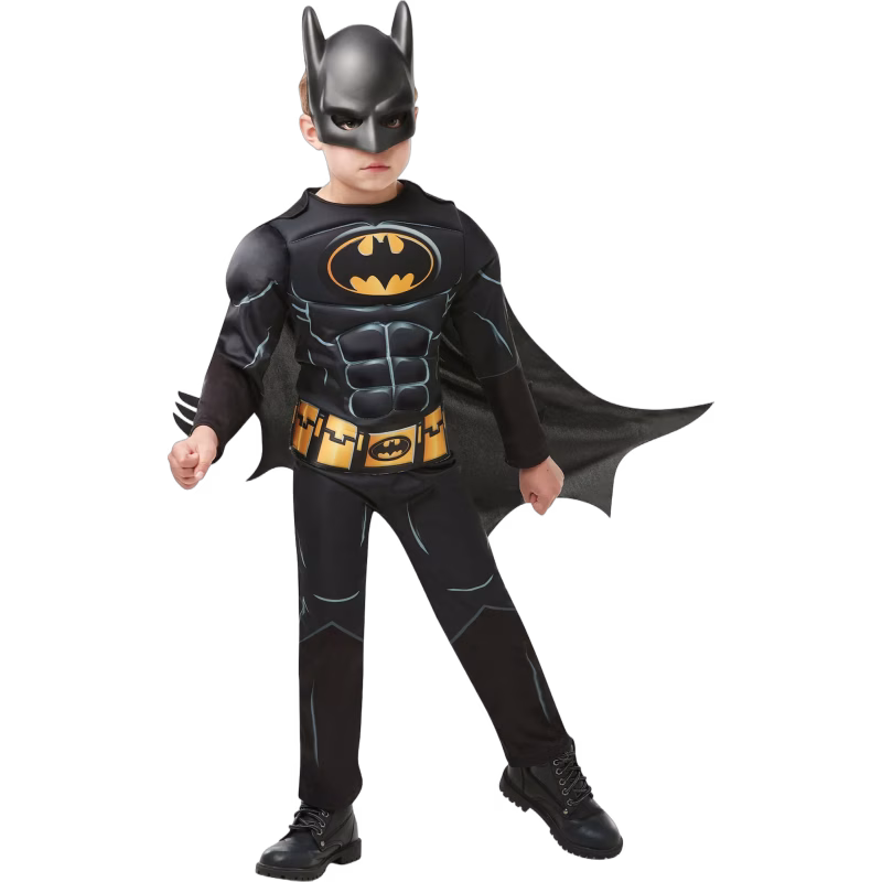 Batman Utklädnad Deluxe 7-8 år