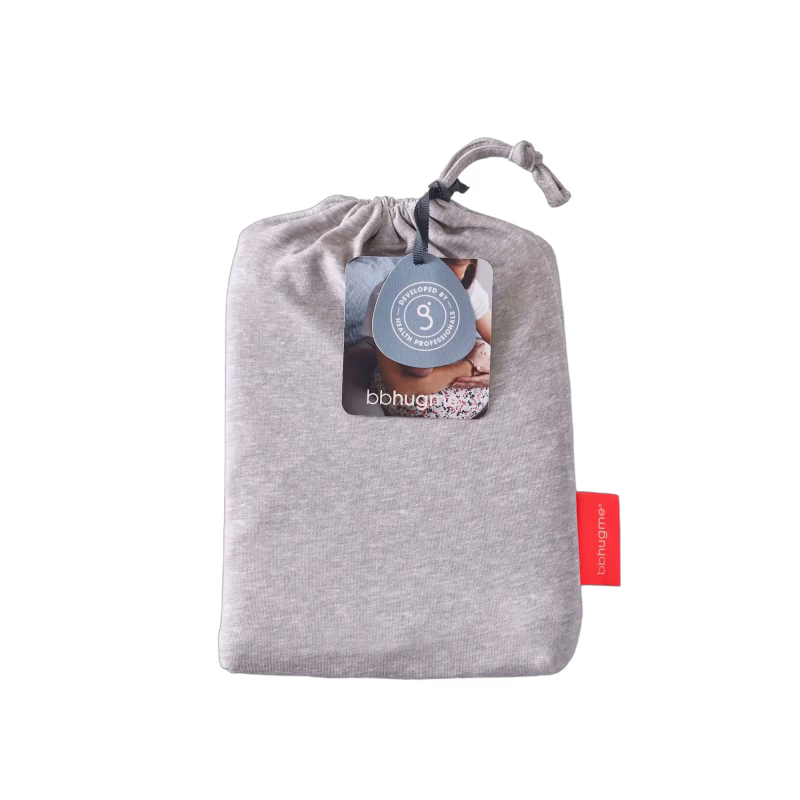 bbhugme Amningskudde Fodral, Grey Melange