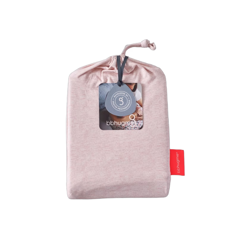 bbhugme Amningskudde Fodral, Pink Melange