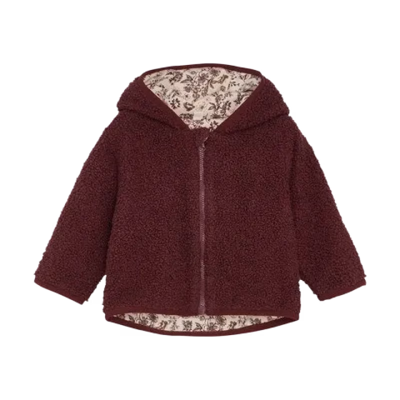 BeKids Cardigan Teddy Red Mahogany