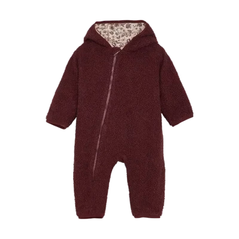 BeKids Jumpsuit Teddy Red Mahogany