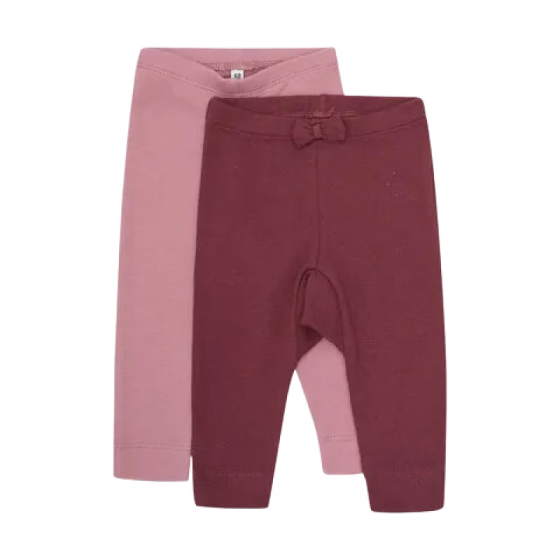 BeKids Leggings 2-pack Red Mahogany
