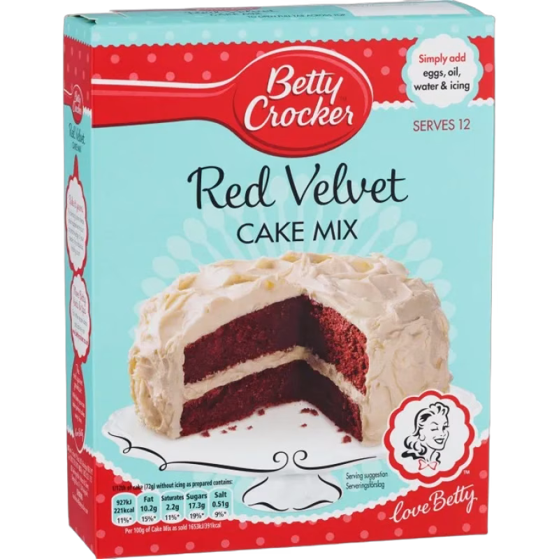 Betty Crocker Red Velvet Cake Mix 425g