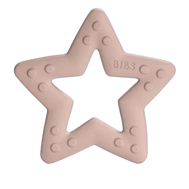 BIBS bitleksak stjärna, blush