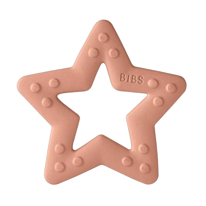 BIBS bitleksak stjärna, peach