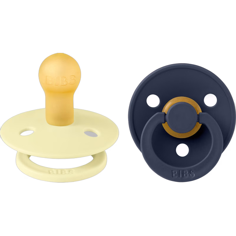 BIBS Colour Napp 2-Pack Stl 1, Luna/Deep Space