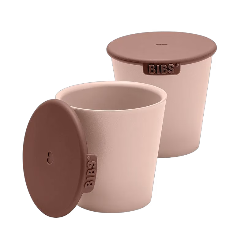 BIBS mugg/snack mugg 2-pack, blush