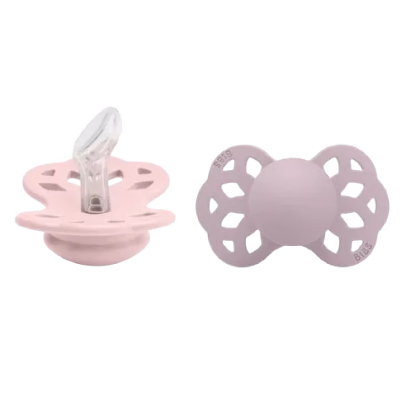 BIBS Nappar Infinity 2-pack Anatomisk Blossom/Dusky Lilac
