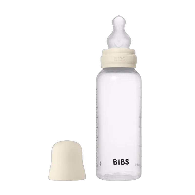 BIBS Nappflaska 270 ml Medium Flow (Ivory)