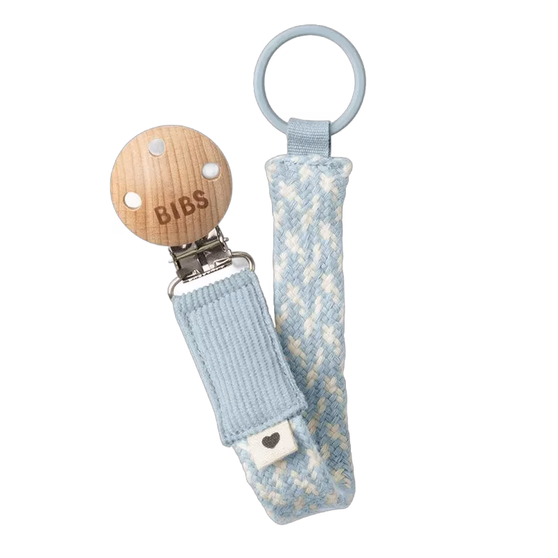 BIBS napphållare, baby blue/ivory