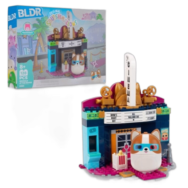 BLDR Squishmallows Small Building Set Movies