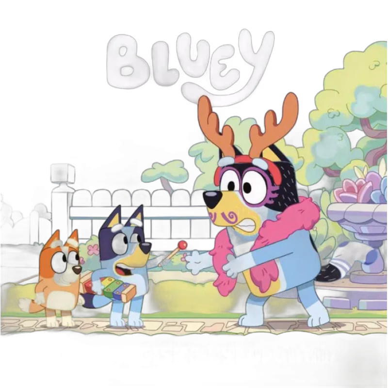 Bluey Den magiska xylofonen