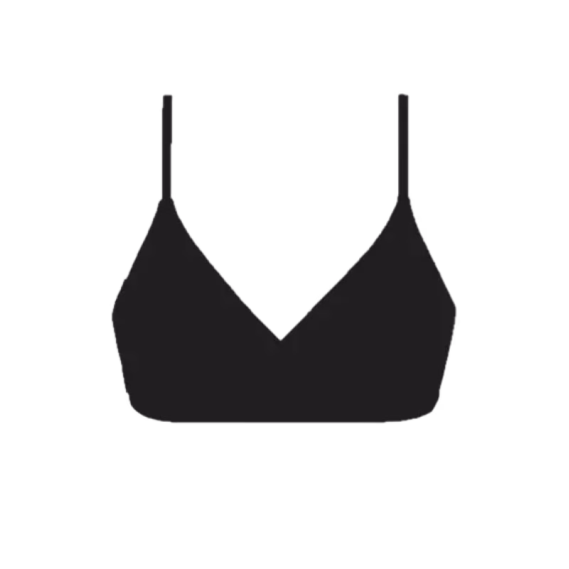BOOB 24/7 Triangel-BH Strl S (Svart)