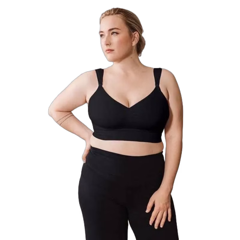 Boob Elevate Seamless Amning-BH Black XL