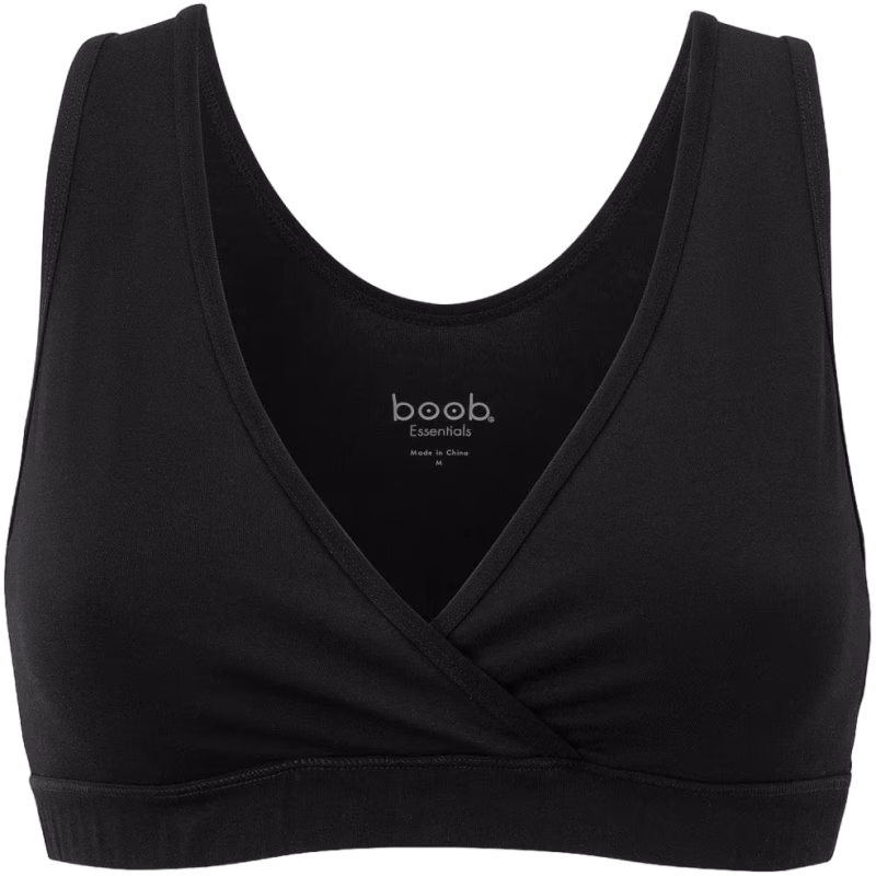 Boob Essentials Amnings-BH, Svart, S