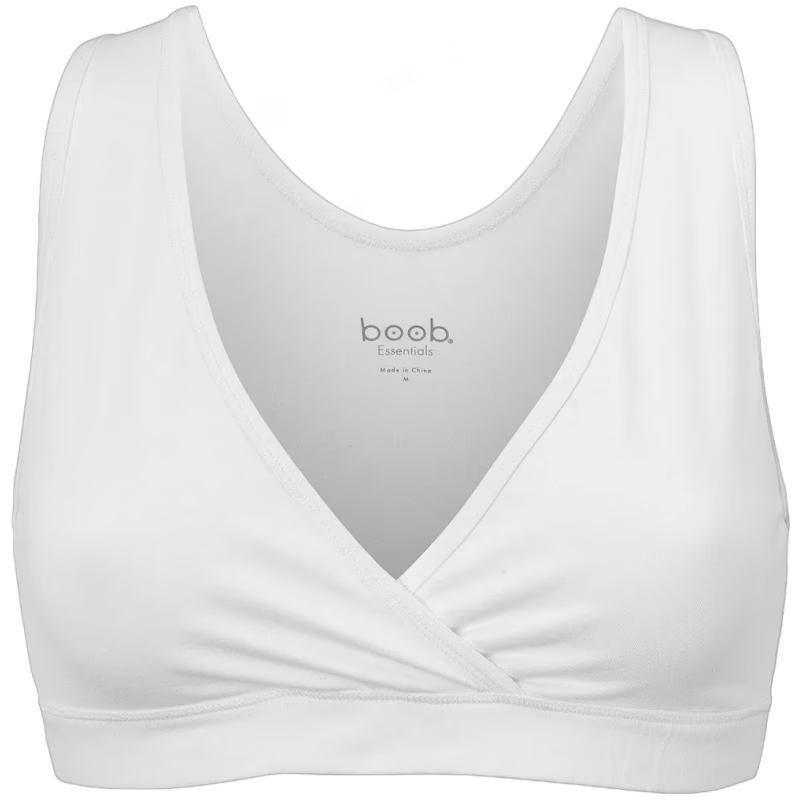 Boob Essentials Amnings-BH, Vit, L