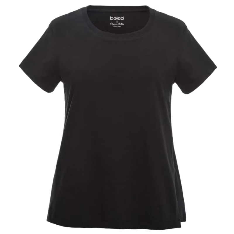 BOOB T-shirt Gravid och amning (Svart)